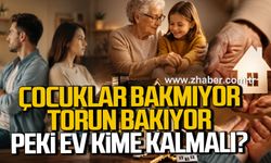 ÇOCUKLAR BAKMIYOR, TORUN BAKIYOR... PEKİ EV KİME KALMALI?