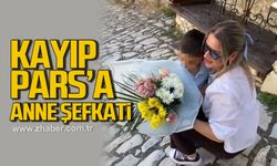 Kayıp Aras'a anne şefkati: Polis gelene kadar başından ayrılmadı