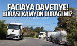 Faciaya davetiye! Burası kamyon durağı mı?