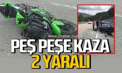 Devrek’te iki ayrı trafik kazasında 2 kişi yaralandı
