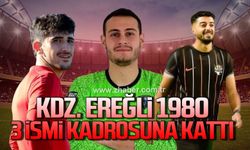 Kdz. Ereğli 1980 SK, 3 ismi kadrosuna kattı