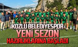 Kozlu Belediyespor yeni sezon hazırlıklarına başladı
