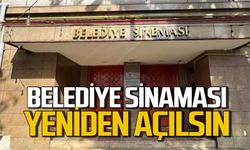 Zonguldak sinemasız kalmasın: Belediye Sineması yeniden açılsın