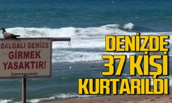 Cankurtaranlar hafta sonu 37 kişiyi ölümden kurtardı