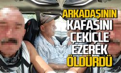 Ev arkadaşını kafasını çekiçle ezerek öldürdü