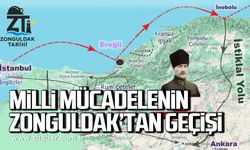 Milli mücadele yolu Zonguldak'tan geçmişti
