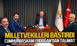 Karabük milletvekilleri bastırdı. Cumhurbaşkanı Erdoğan talimat verdi