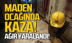 Maden ocağında kaza! İşçi ağır yaralandı