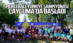 Pickleball Türkiye Şampiyonası Çaycuma’da başladı