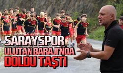 Sarayspor, Ulutan Barajı'nda doldu taştı