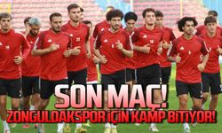 Zonguldakspor, son hazırlık maçı sonrasında kampı tamamlayacak!