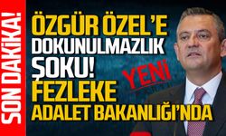 Özgür Özel'e "Dokunulmazlık" şoku: Fezleke Adalet Bakanlığı'na gönderildi