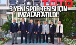 3 yeni spor tesisi için imzalar atıldı!