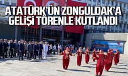 Atatürk’ün Zonguldak’a gelişi törenle kutlandı