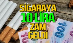 Sigaraya 10 lira zam geldi