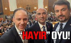 Deniz Yavuzyılmaz ve Eylem Ertuğrul’dan “hayır” oyu