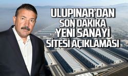 Ulupınar’dan Yeni Sanayi Bölgesi açıklaması: “Belediye yatırımın karşısında değil”