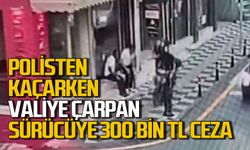 Polisten kaçarken valiye çarpan motor sürücüsüne 300 bin TL ceza kesildi