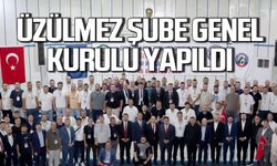 GMİS Üzülmez Şube Genel Kurulu yapıldı