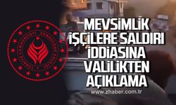 Zonguldak’ta “Mevsimlik İşçilere Saldırı” iddiasına Valilikten yanıt