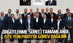 Yeni Parti Kdz. Ereğli Teşkilatı'nda örgütlenme süreci tamamlandı.
