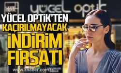 Yücel Optik'ten kaçırılmayacak indirim fırsatı.