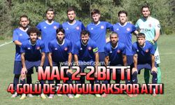 Hazırlık maçı 2-2 bitti...4 golü de Zonguldakspor attı!