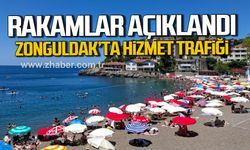 Zonguldak’ta hizmet trafiği. Ulaşımda 15 bin, plajlarda binlerce kişi hizmetten faydalanıyor.