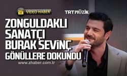 Zonguldaklı Sanatçı Burak Sevinç gönüllere dokundu