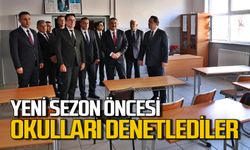 Vali ve Cumhuriyet Başsavcısı yeni yıl öncesi okulları denetledi