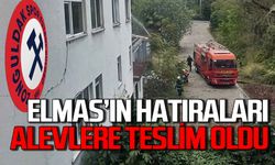 Zonguldakspor’un hatıraları alevlere teslim oldu
