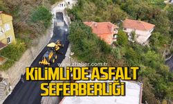 Kilimli'de asfalt seferberliği