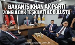 Bakan Vedat Işıkhan'dan AK Parti Zonguldak İl Başkanlığı'na ziyaret.