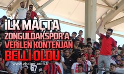 İlk maçta Zonguldakspor’a verilen kontenjan sayısı belli oldu