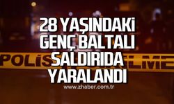 Zonguldak'ta korkutan olay! 28 yaşındaki genç b*ltalı saldırıda yaralandı