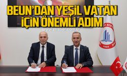 BEUN’dan “Yeşil Vatan” için önemli adım