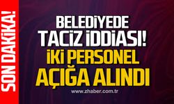 Kdz. Ereğli Belediyesi'nde t*ciz iddiası! İki personel açığa alındı