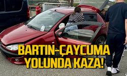 Bartın-Çaycuma yolunda kaza