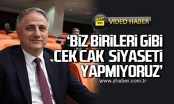 Saffet Bozkurt 'Biz birileri gibi cek cak siyaseti yapmıyoruz'