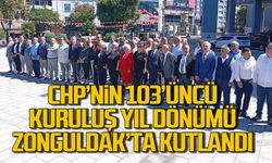 CHP’nin 103’üncü kuruluş yıl dönümü Zonguldak’ta kutlandı