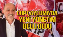 CHP Çaycuma'da yeni yönetim belli oldu