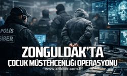 Zonguldak'ta çocuk müstehcenliği operasyonu