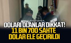 Karabük’te sahte 11 bin 700 dolar ele geçirildi