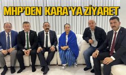 MHP ailesinden Arzu Kara’ya ziyaret