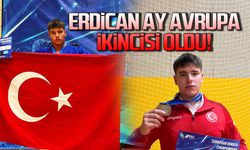 Zonguldaklı Erdican Ay Avrupa ikincisi oldu!
