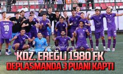 Kdz. Ereğli 1980 FK, deplasmanda 3 puanı kaptı!