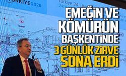 Emeğin ve Kömürün başkentinde 3 günlük zirve sona erdi