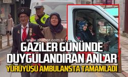 Gaziler gününde duygulandıran anlar