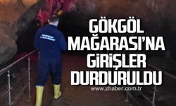 Gökgöl Mağarası’na ziyaretçi girişi durduruldu