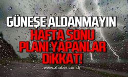 Hafta sonu planı yapanlar dikkat! Zonguldak’ta hava değişiyor